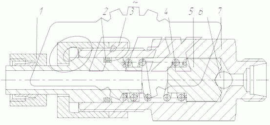  Клапан предохранительный