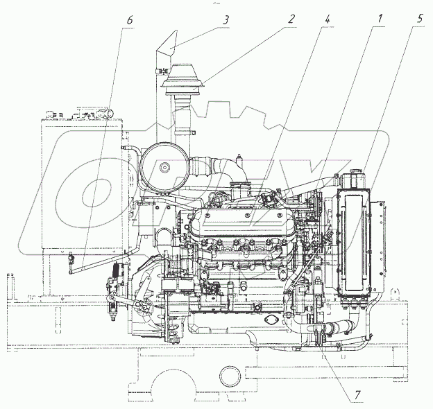 Установка силовая