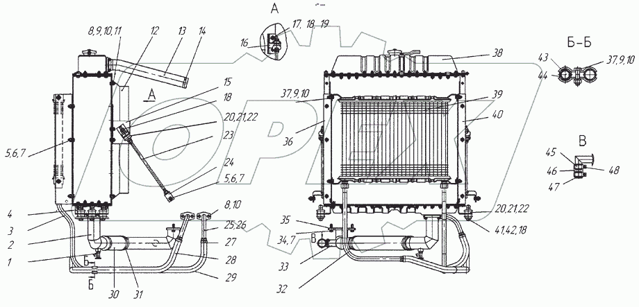  Система охлаждения
