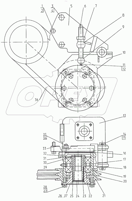  Установка насоса