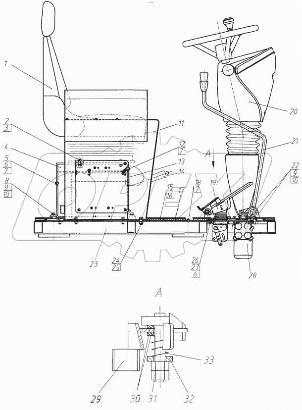  Место рабочее