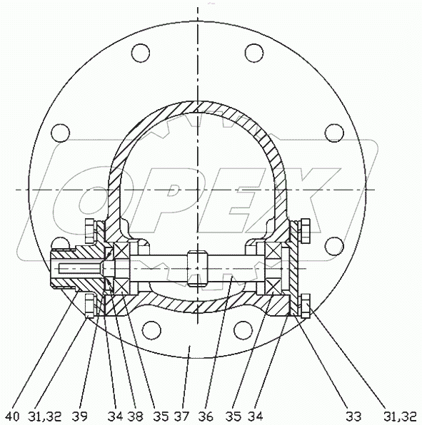  Привод спидометра