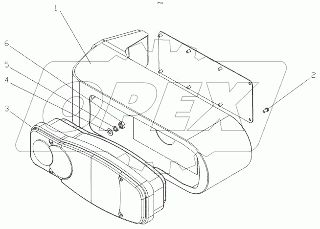  Установка задних осветительных приборов