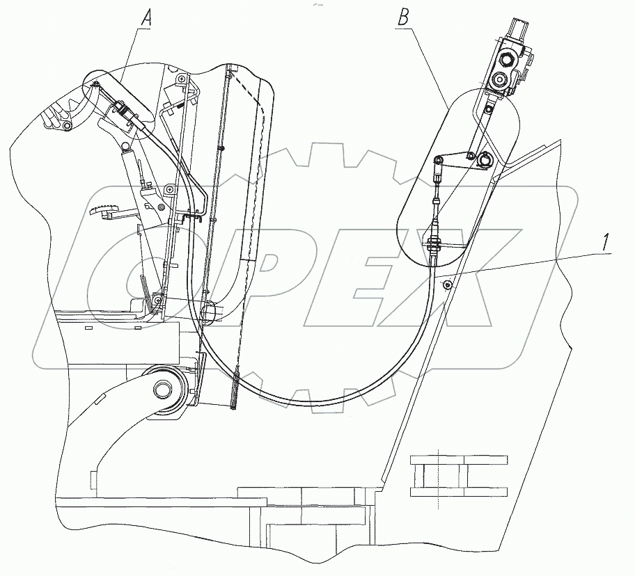  Тяги управления