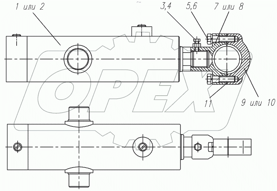  Гидроцилиндр