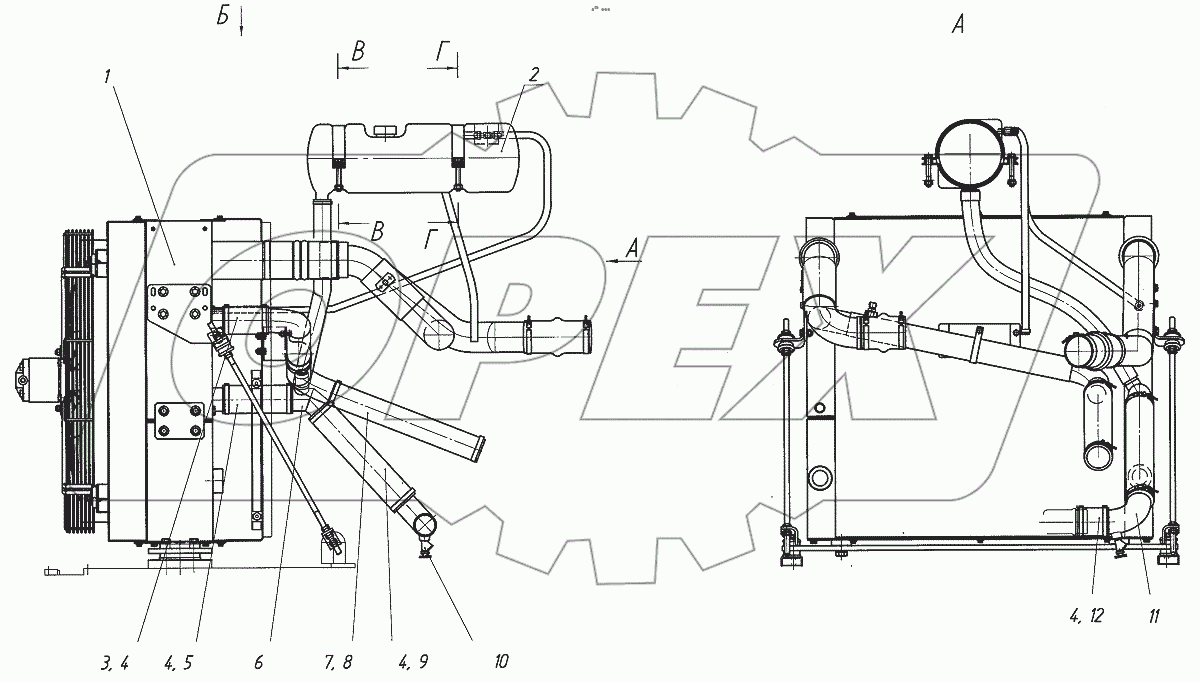 Система охлаждения