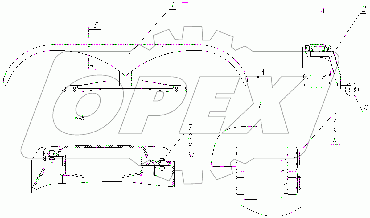  Установка крыльев