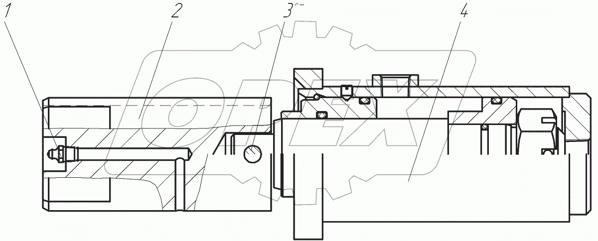  Цилиндр фиксации