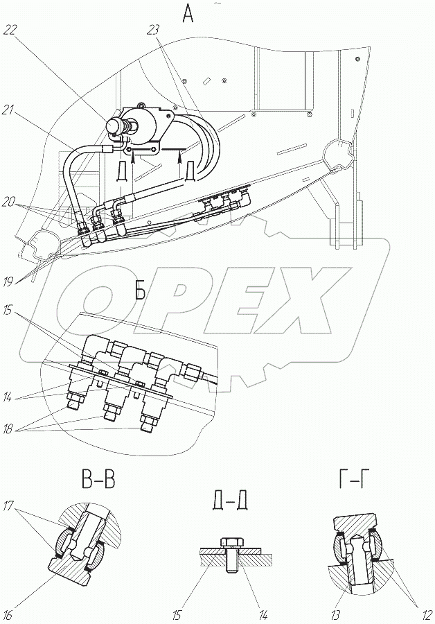  Гидросистема кабины