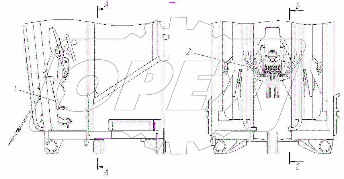  Установка рулевой колонки