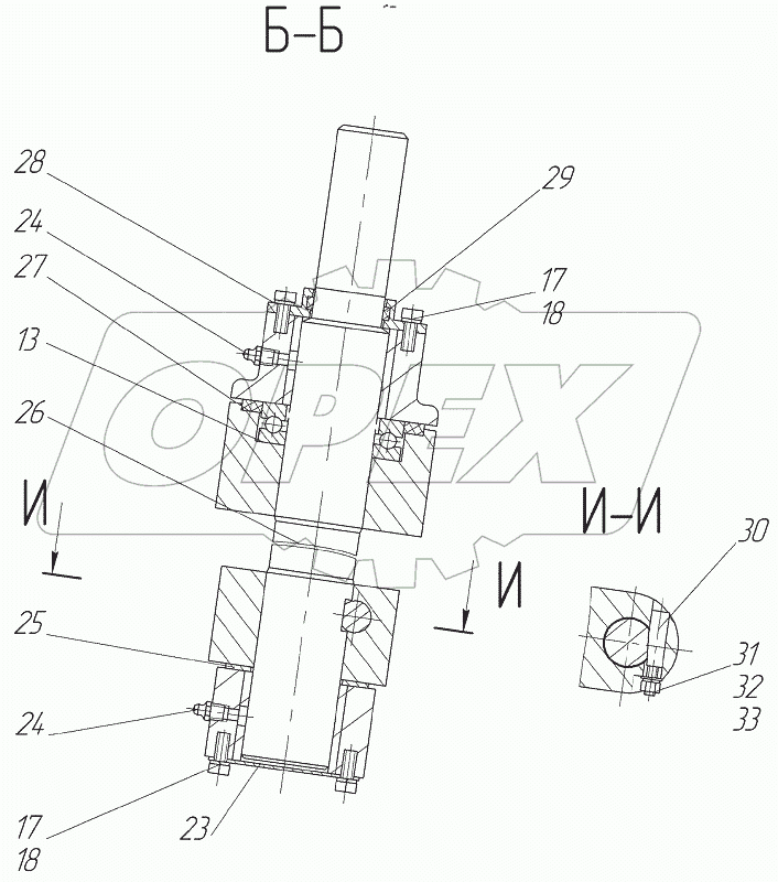  Мост передний