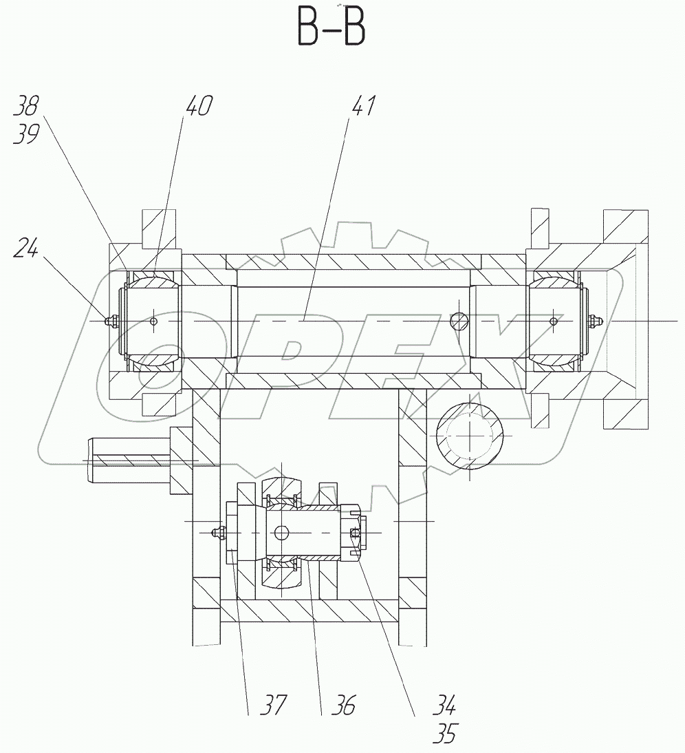  Мост передний