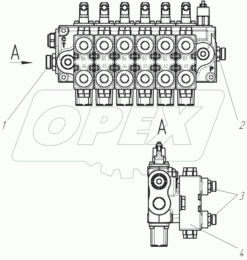  Гидрораспределитель