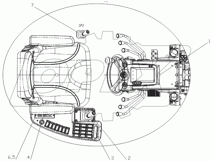  Электрооборудование кабины