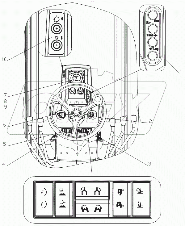  Рулевая колонка в сборе