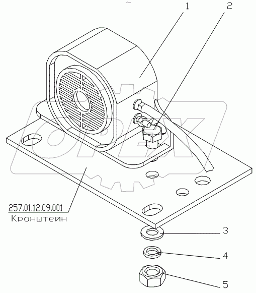  Сигнал заднего хода