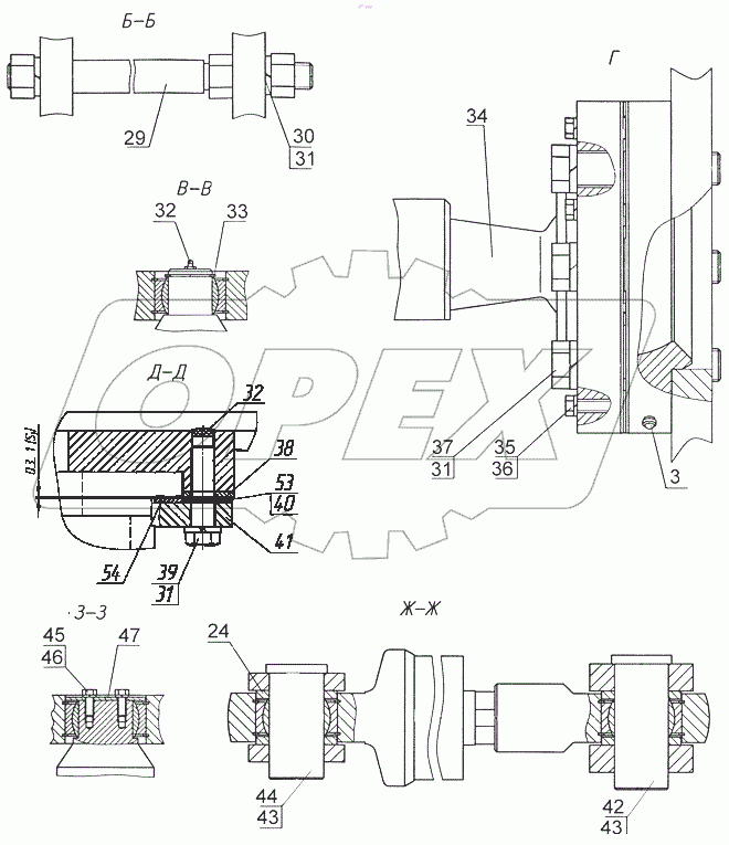  Оборудование рабочее