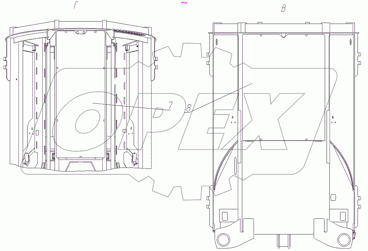  Установка стекол