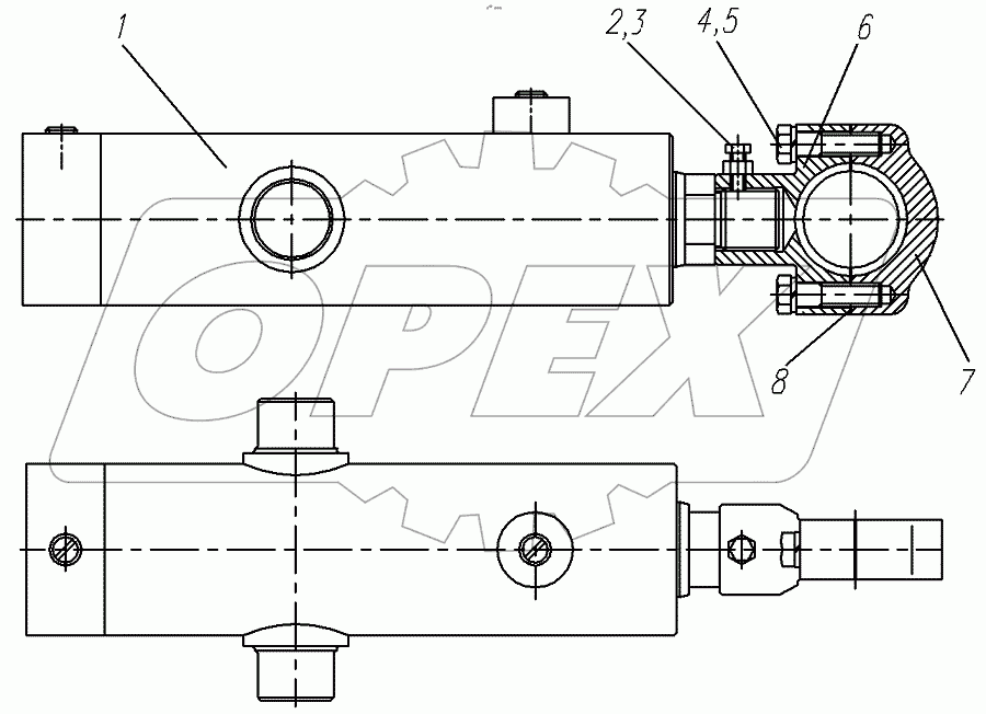  Гидроцилиндр