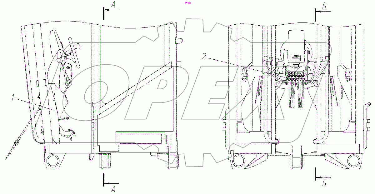  Установка рулевой колонки