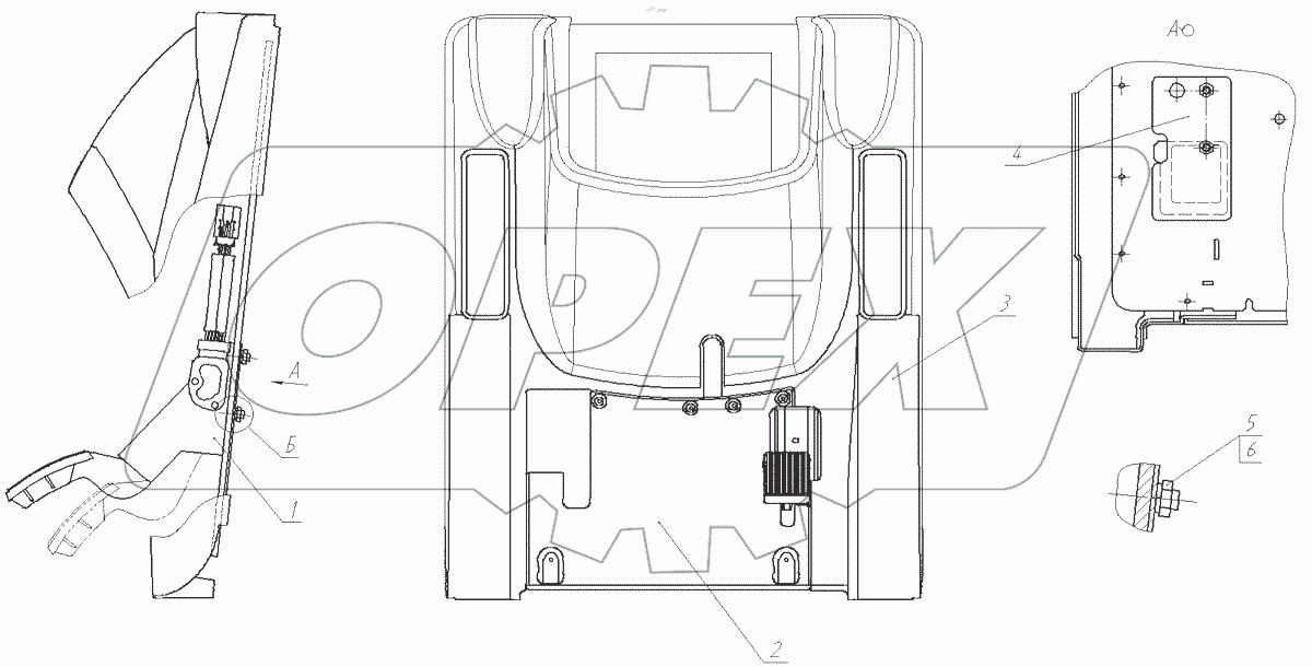  Педаль газа