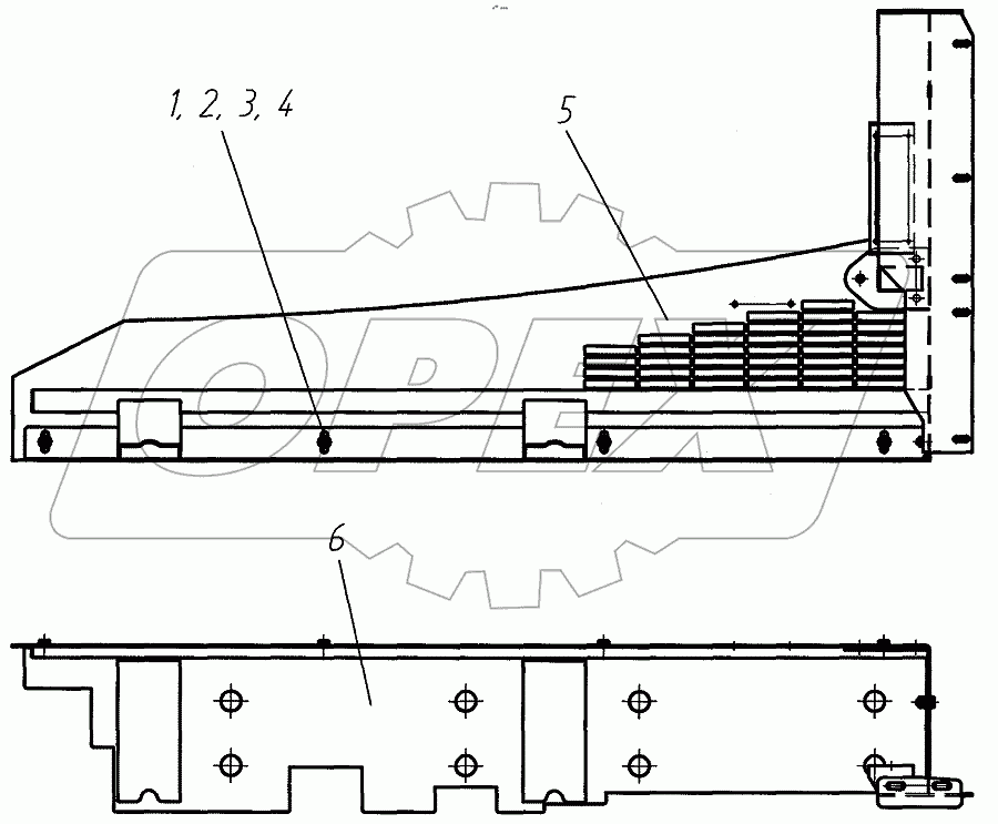  Облицовка правая
