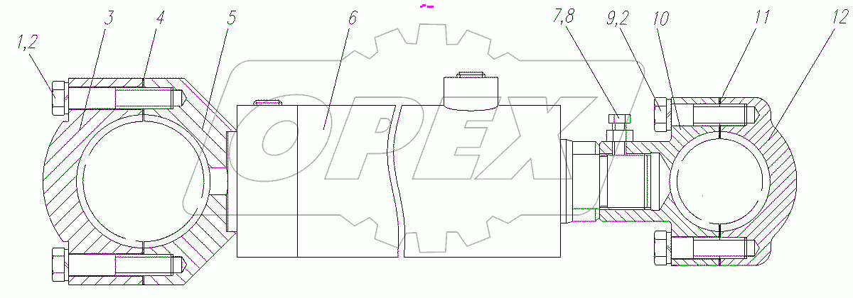  Гидроцилиндр