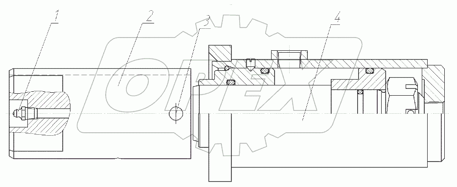  Цилиндр фиксатора