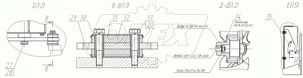  Установка блока радиаторов