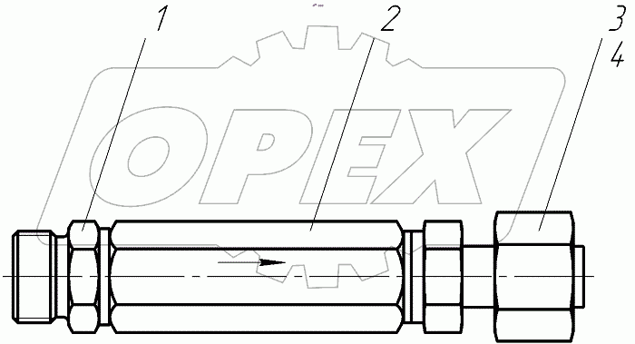  Клапан обратный