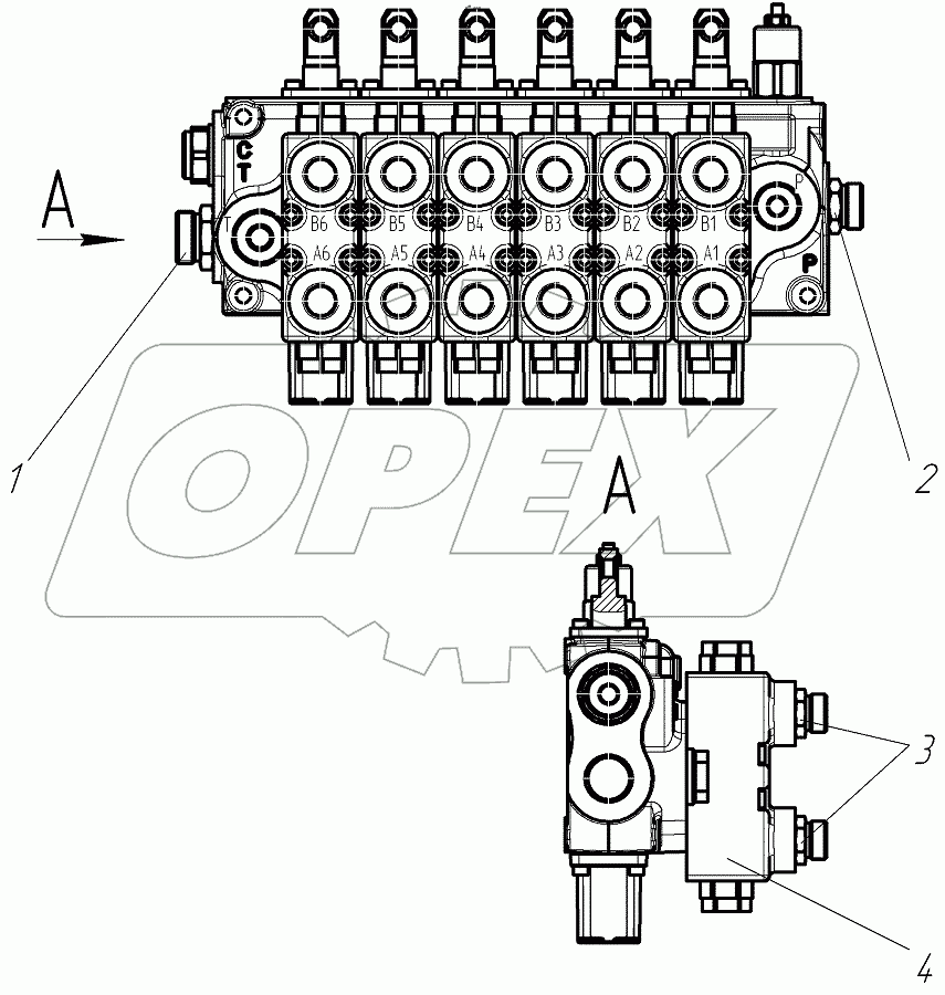  Гидрораспределитель