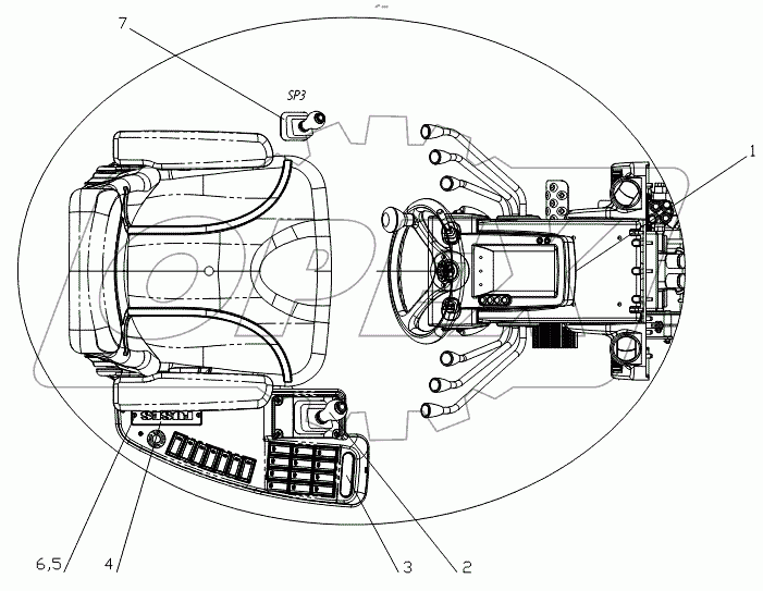  Электрооборудование кабины