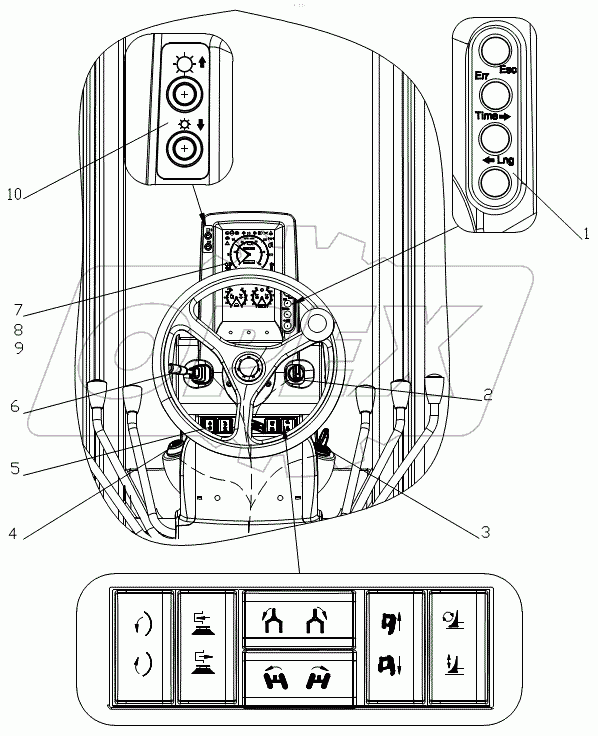  Рулевая колонка в сборе