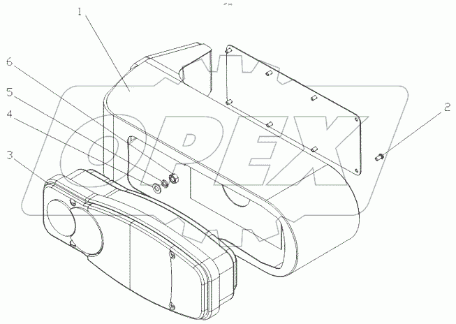  Установка задних осветительных приборов