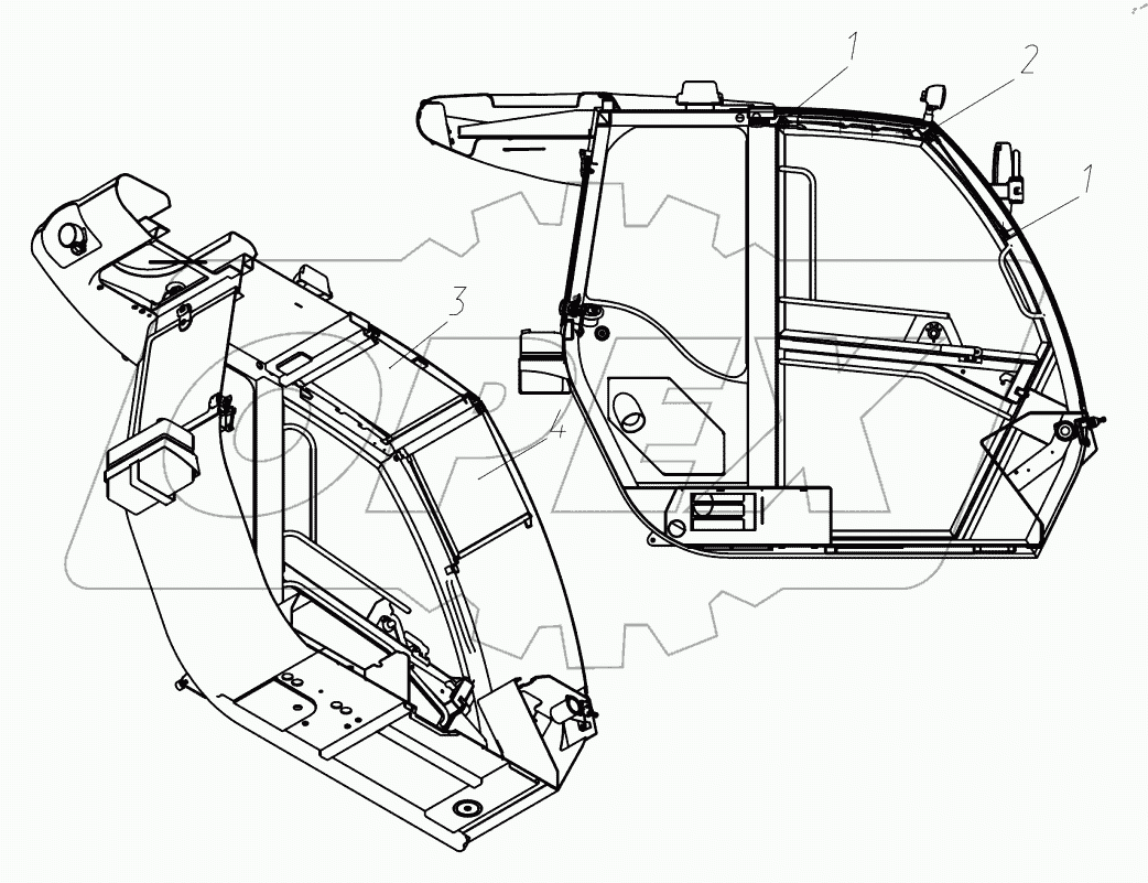  Установка солнцезащитных элементов