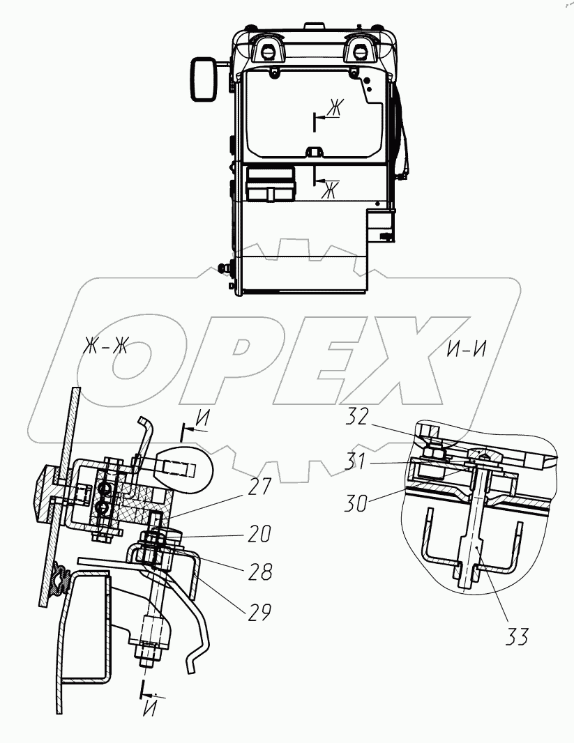  Кабина в сборе