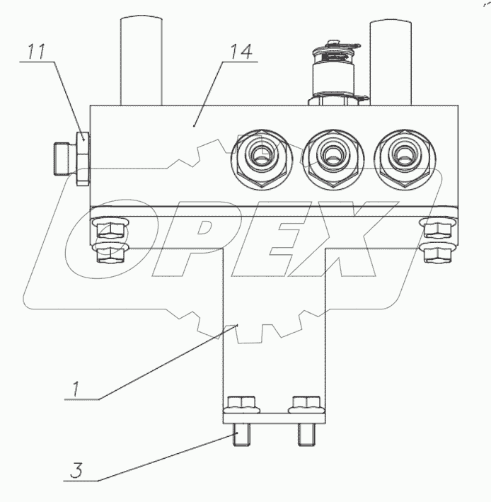 Парковочный клапан