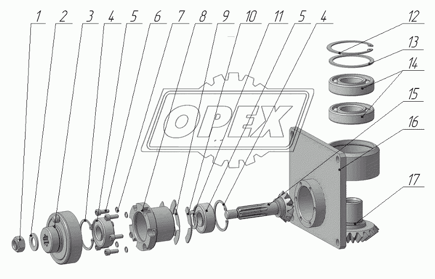 Передача коническая 1