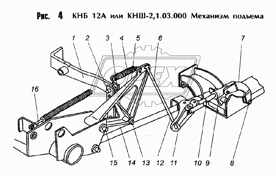 Механизм подъема