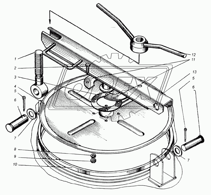 Крышка люка