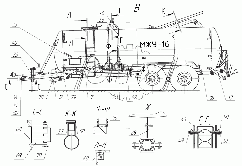 Машина МЖУ-16
