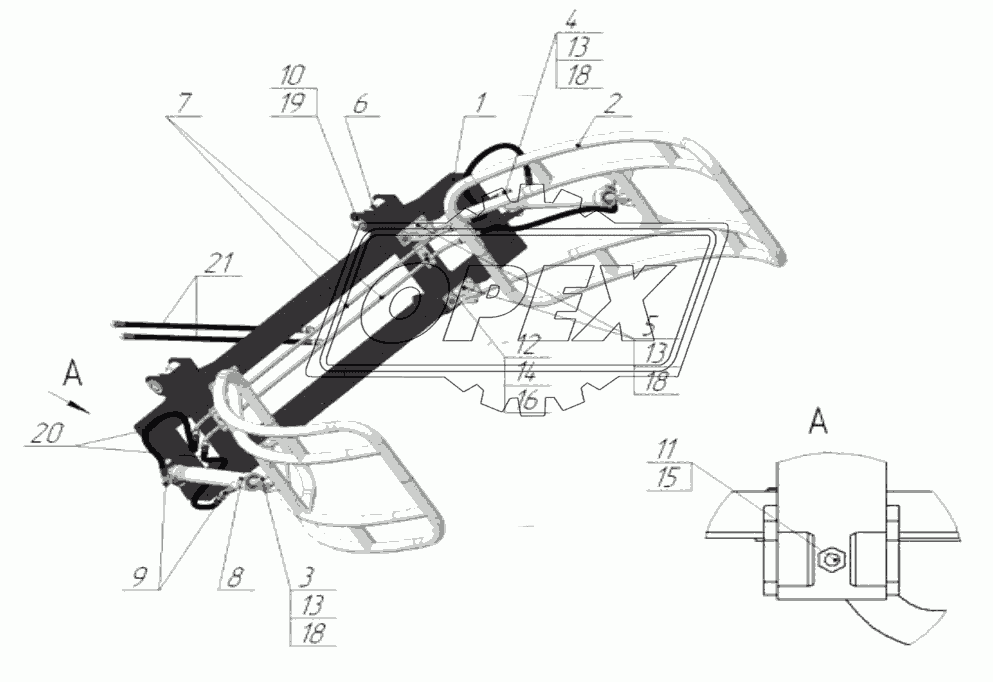 ЗР-1.00.00.000 – Захват рулонов ЗР-1