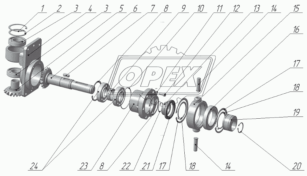 Передача коническая 2