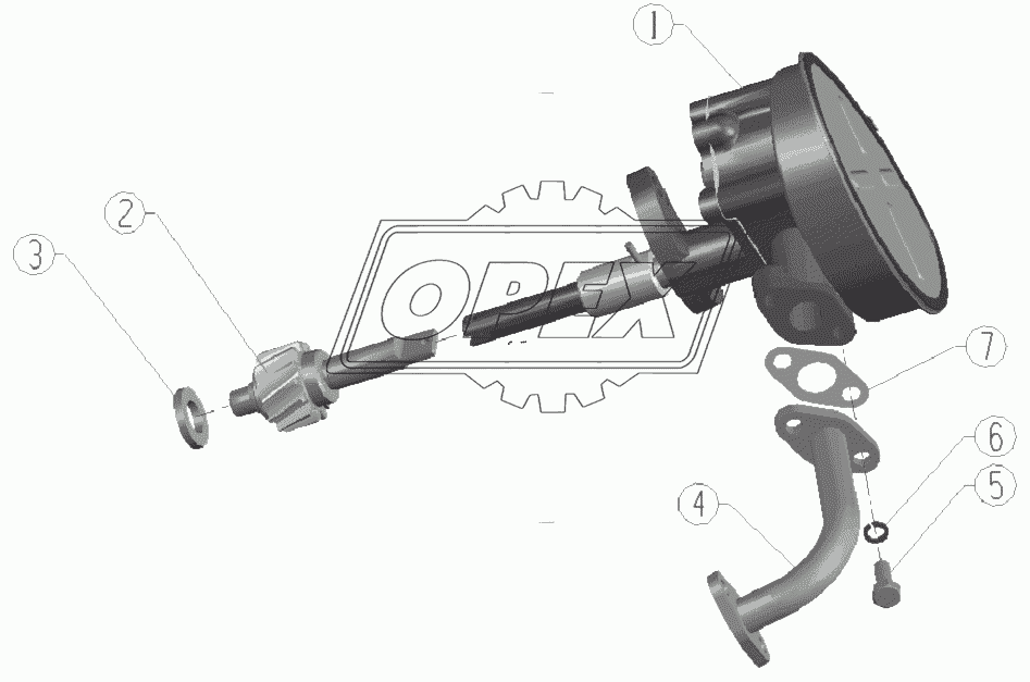 Lubricating Oil Pump Assembly