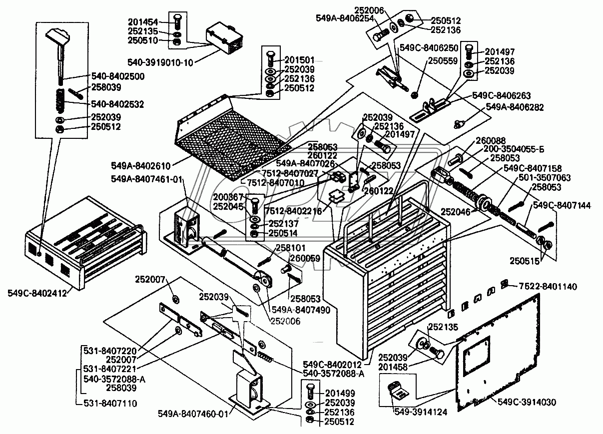 Капоты БелАЗ-7549