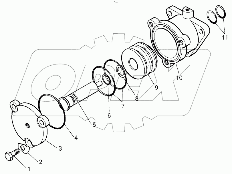  Пневмопереключатель (549Б-1310300);Pneumatic switch