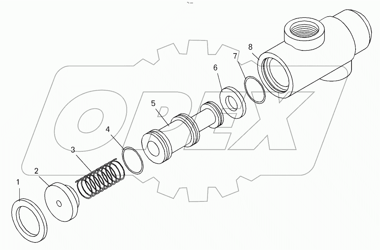  Клапан пусковой (7549-1032180);Starting valve