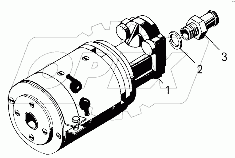  Насос топливный (7512-1113010);Fuel pump