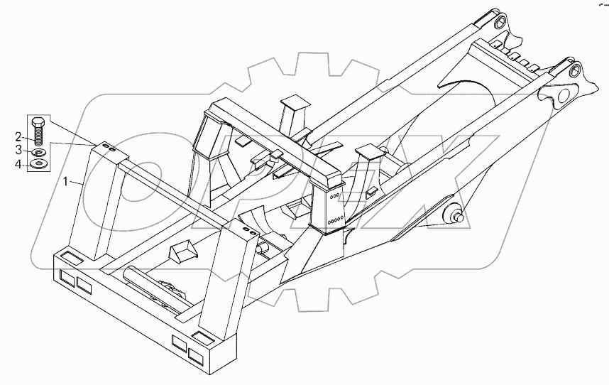  Рама (75131-2800010-31);Frame