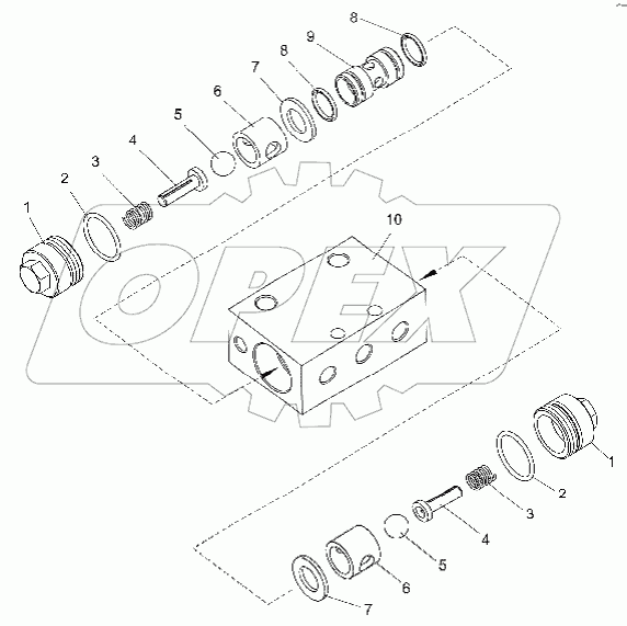 Клапан защитный двойной